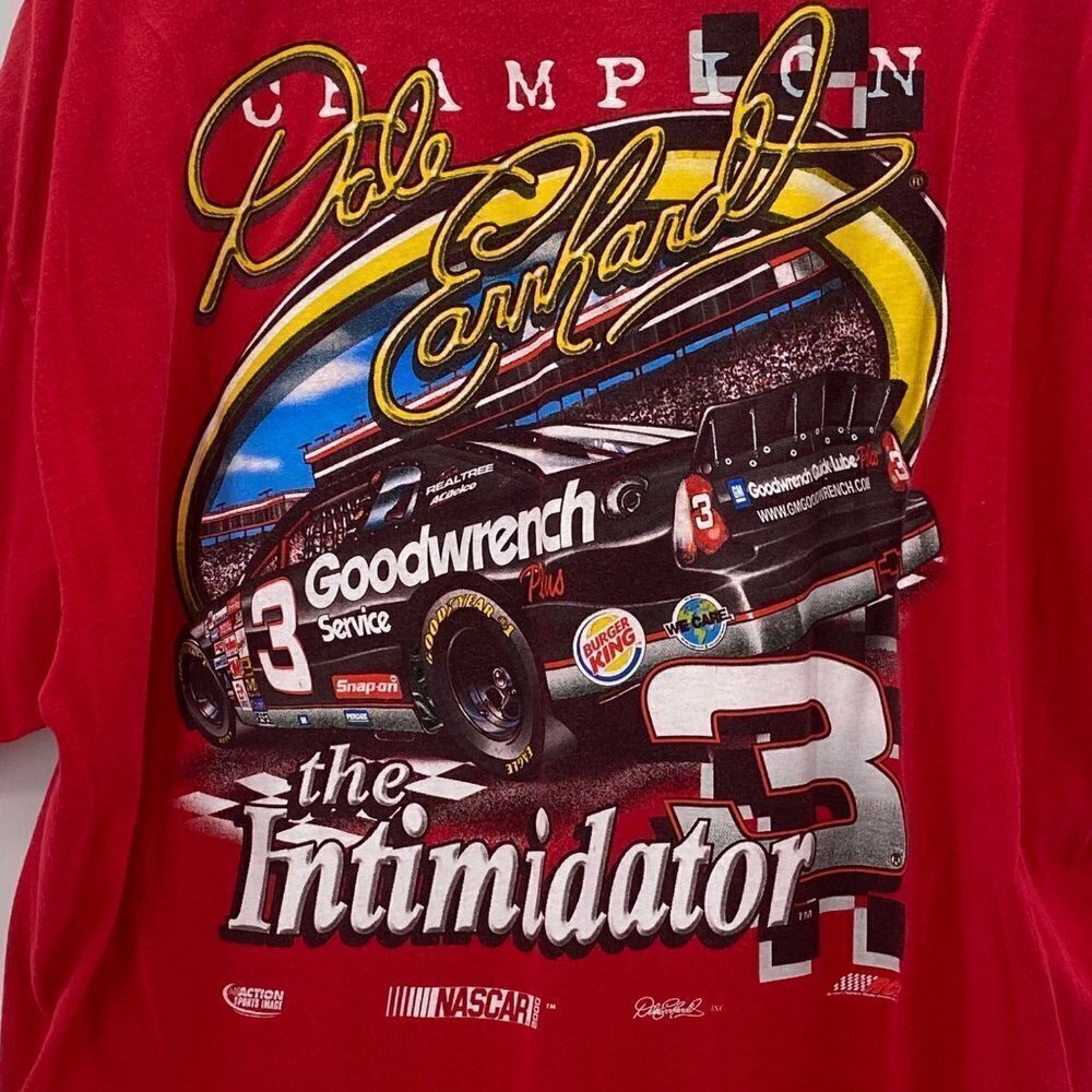 Chase Authentics Nascar Intimidator Tee Shirt Men… - image 4
